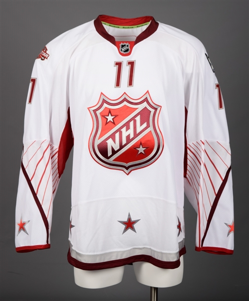 Anze Kopitars 2011 NHL All-Star Game "Team Staal" Game-Issued Jersey 