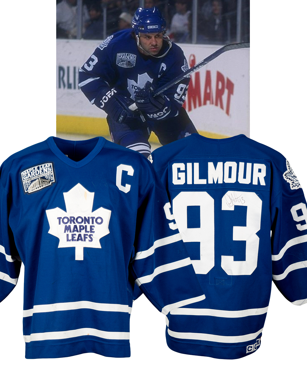1996-97 Toronto Maple Leafs Doug Gilmour Heritage Jersey F…
