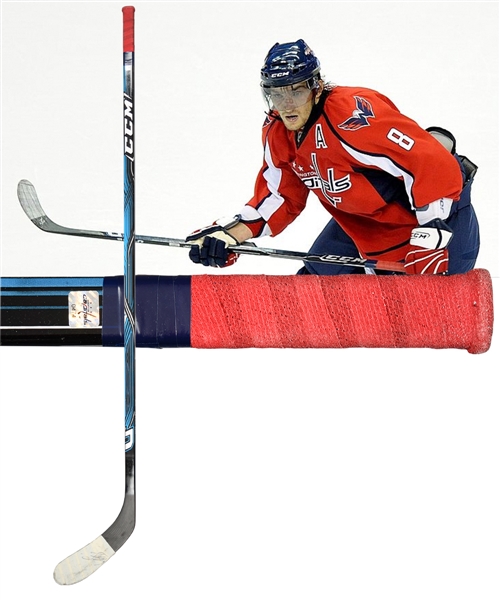 Alexander Ovechkins 2009-10 Washington Capitals Signed CCM Game-Used Stick with Team COA