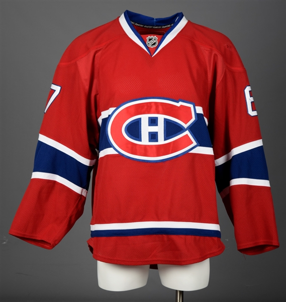 Max Paciorettys 2011-12 Montreal Canadiens Game-Worn Jersey with Team LOA