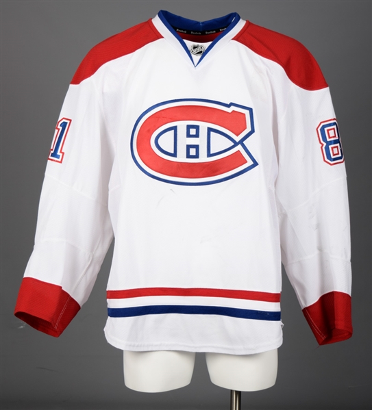 Lars Ellers 2013-14 Montreal Canadiens Game-Worn Jersey with Team LOA