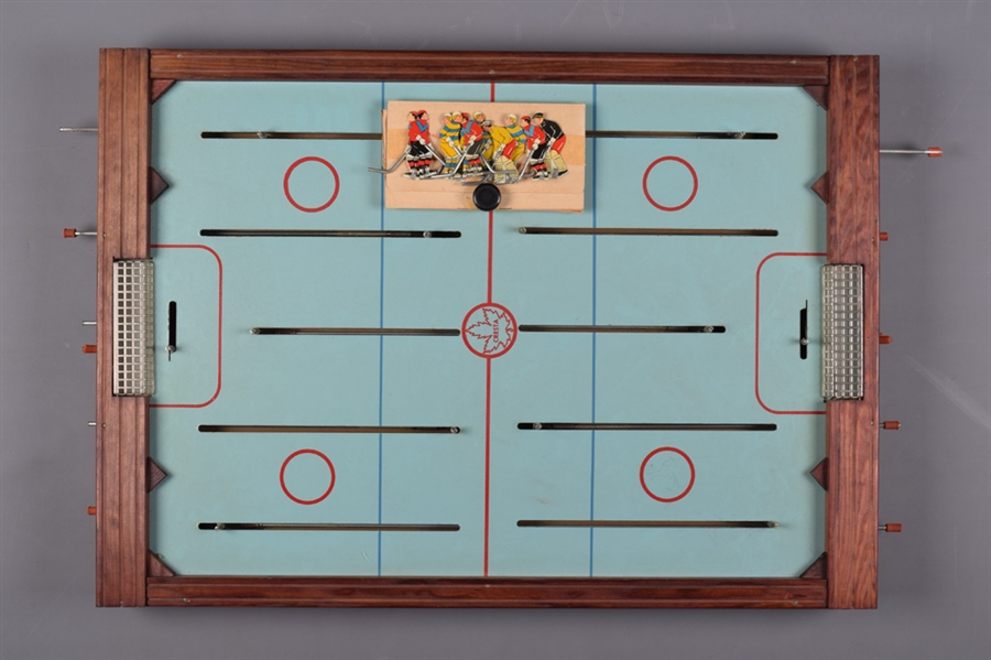 Scarce Circa 1950s Cresta Table Top Hockey Game in Original Box