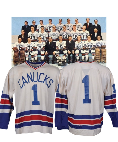 George Gardners 1969-70 WHL Vancouver Canucks Game-Worn Jersey