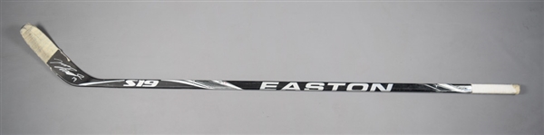 Jason Spezzas 2009-10 Ottawa Senators Signed Easton Game-Used Stick