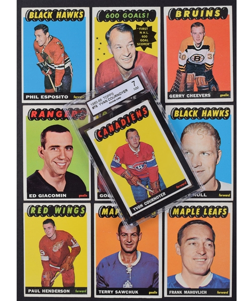 1965-66 Topps Hockey Complete 128-Card Set