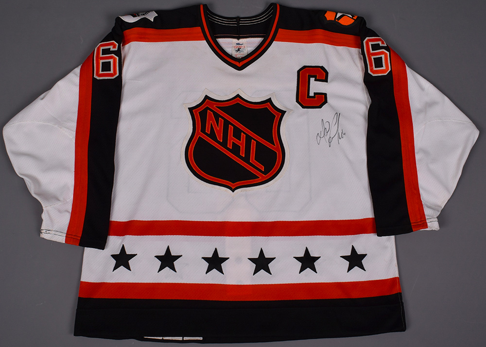 Lot Detail - Mario Lemieux 1993 NHL All-Star Game Wales Conference Vintage  Pro Replica Jersey