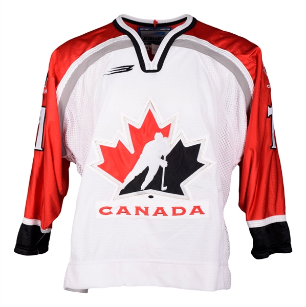 Tammy Lee Shewchuks 1998-99 Team Canada WNT - U22 Game-Worn Jersey with LOA