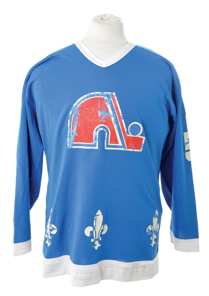 Garry Larivieres 1980-81 Quebec Nordiques Game-Worn Jersey