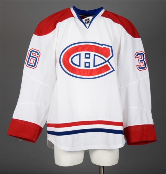 Magnus Nygrens 2014-15 Montreal Canadiens Game-Worn Pre-Season Jersey with Team LOA 