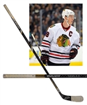 Jonathan Toews 2013-14 Chicago Black Hawks Signed Bauer Total One Game-Used Stick with LOA