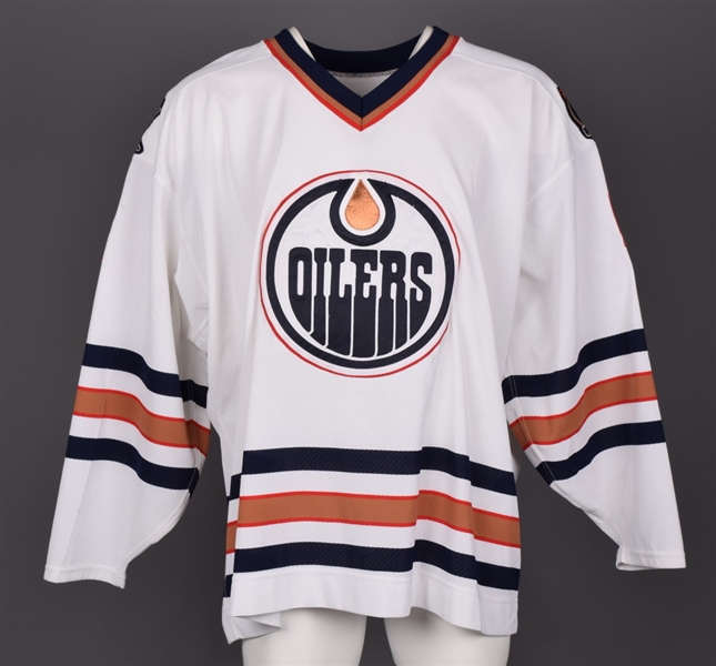 Bobby Dollas 1997-98 Edmonton Oilers Game-Worn Jersey 