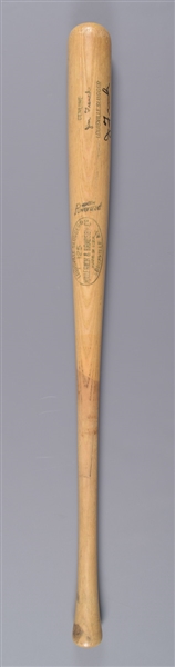 Jim French’s 1960s Washington Senators Signed Louisville Slugger U1 Signature Model Game-Used Bat