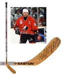 Wayne Gretzkys 1996 World Cup of Hockey Team Canada Signed Easton Silver Tip Game-Used Stick from Paul Coffeys Collection with His Signed LOA