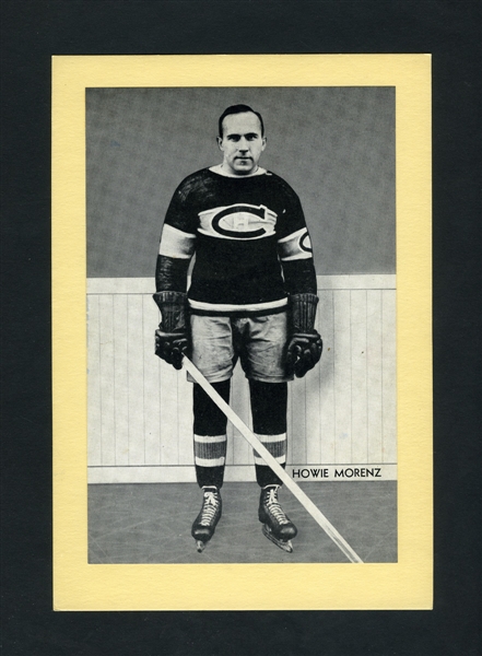 Howie Morenz Montreal Canadiens Bee Hive Group 1 Photo (1934-43) Plus 1930-31 Montreal Canadiens Eatons Team Picture