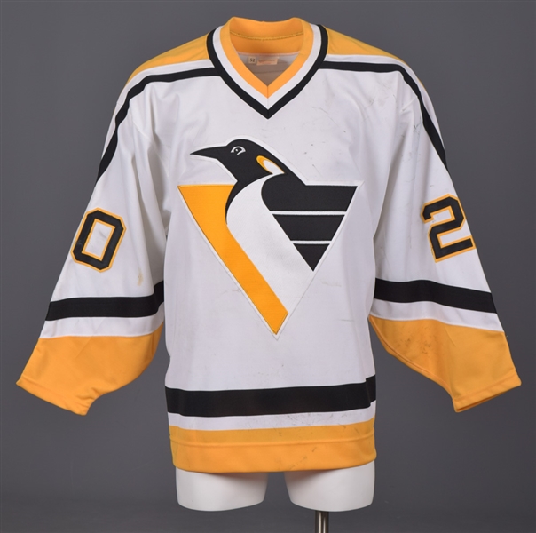 Jeff Daniels 1993-94 Pittsburgh Penguins Game-Worn Jersey