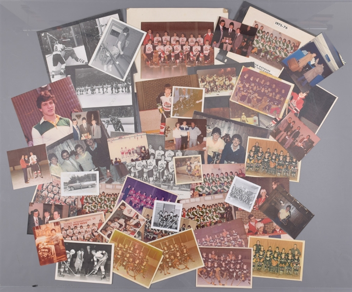 Normand Leveilles Huge Minor Hockey Memorabilia Collection