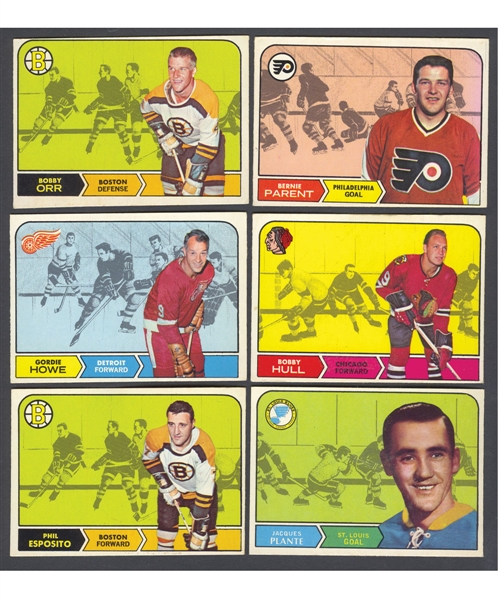 1968-69 O-Pee-Chee Hockey Complete 216-Card Set
