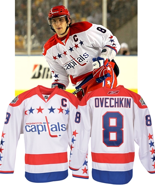 Alexander Ovechkins Washington Capitals 2011 Winter Classic Game-Worn Jersey - Photo-Matched!