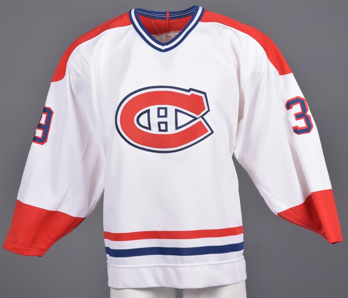 Montreal Canadiens Mid-1990s Donovan Game-Worn Pre-Season Jersey with Team LOA