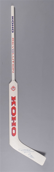 Patrick Roys 1994-95 Montreal Canadiens Signed Koho Game-Issued Stick