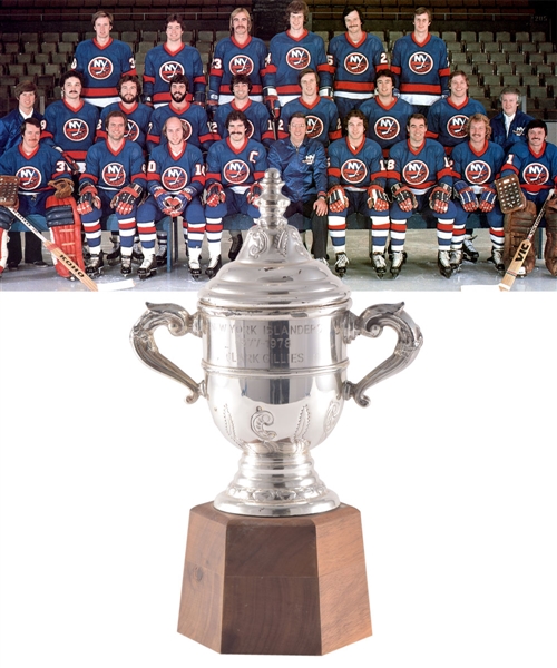 Clark Gillies 1977-78 New York Islanders Clarence Campbell Bowl Championship Trophy with His Signed LOA (11")