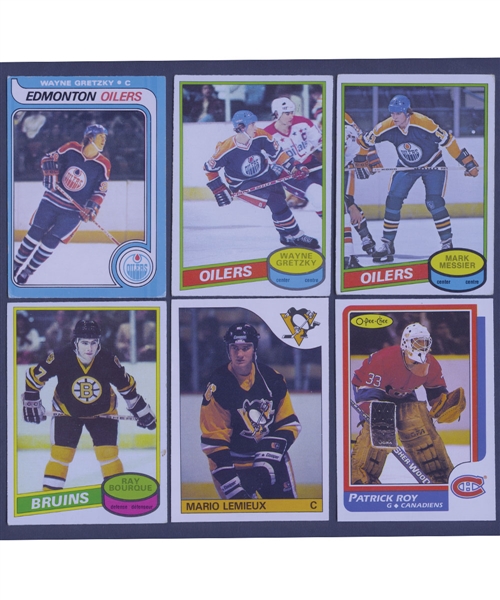 O-Pee-Chee 1977-78 to 1988-89 Hockey Set Complete Run Collection of 12