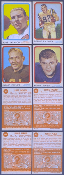 Vintage Multi-Sport Card and Memorabilia Collection with Numerous CFL Items Including 1963 Topps CFL Complete 88-Card Set and 1971 O-Pee-Chee CFL Complete 132-Card Set