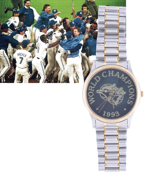 Toronto Blue Jays 1993 World Series Champions Tiffany Watch with Original Box
