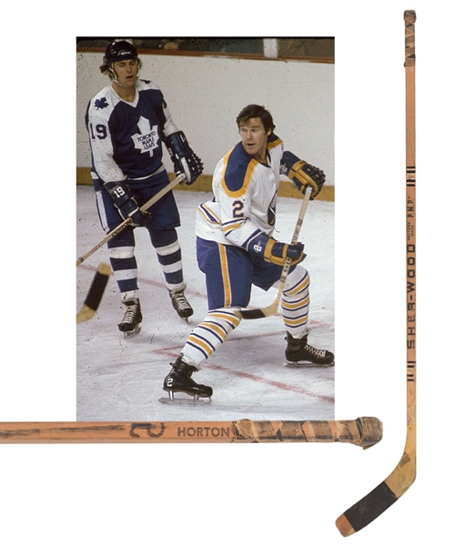 Tim Hortons 1972-73 Buffalo Sabres Sher-Wood Game-Used Stick