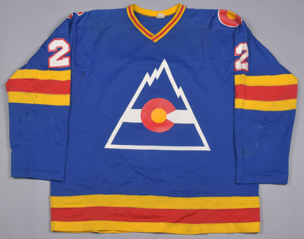 1978-79 Joe Watson Colorado Rockies Game Worn Jersey. Hockey, Lot  #19970