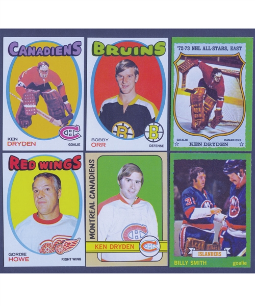 Topps Hockey 1971-72, 1972-73 and 1973-74 Complete Sets