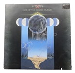 "Kings X" Doug Pinnick, Jerry Gaskill and Ty Tabor Multi-Signed "Out of the Silent Planet" LP Album Cover - JSA Certified