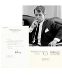 Robert Kennedy Signed 1968 Typed Letter on United States Senate Letterhead with PSA/DNA LOA