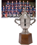 Garry Howatts 1977-78 New York Islanders Clarence Campbell Bowl Championship Trophy with His Signed LOA (11")