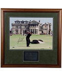 Tiger Woods Signed 2000 British Open Limited-Edition Framed Photo #34/500 with UDA COA - Youngest Career Grand Slam Player