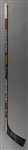 Joe Thorntons Late-1990s Boston Bruins Signed Easton Game-Used Rookie-Era Stick from Ray Bourque Collection with His Signed LOA