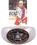 Ray Bourques 1992 NHL All-Star Game 14K Gold and Diamond Ring Presented to His Wife with His Signed LOA 