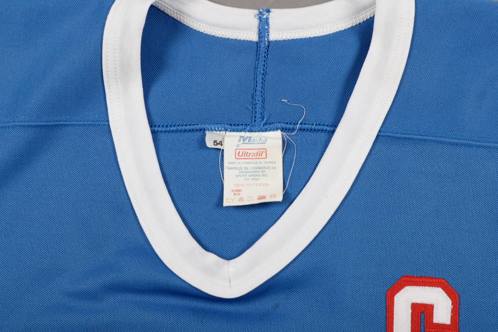 Classic Auctions - ITEM OF THE DAY! Joe Sakic's 1991-92 Quebec Nordiques  Game-Worn Alternate Captain's Jersey with LOA - 75th Patch! -  Photo-Matched! You can have the details of this item right