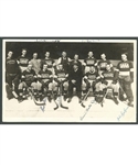 Toronto St. Pats 1921-22 Stanley Cup Champions Team-Signed Turofsky Team Photo from the E. Robert Hamlyn Collection Featuring Deceased HOFers Cecil "Babe" Dye and Reg Noble