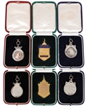 Percy Nicklins B.I.H.A. Medals (3) Including 1937-38 Harringay Racers (NL Winners), 1938-39 Racers (National Tournament) and 1939-40 Racers (London Cup Winners) with Family LOA