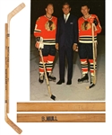 Bobby Hulls and Stan Mikitas Mid-to-Late-1960s Chicago Black Hawks Northland "Banana Hooks" Game-Issued Sticks