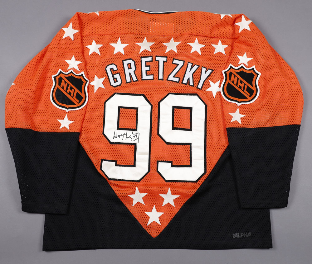 Lot Detail - 1983 Wayne Gretzky Campbell Conference NHL All-Star Game Jersey  (Sourced From The HHoF)