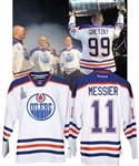 Mark Messiers Signed 1984 Stanley Cup Champions 30 Year Legacy Reunion Event-Worn Edmonton Oilers Jersey with Team LOA