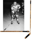 Andy Bathgates Early-to-Mid-1960s New York Rangers Northland Game-Used Stick