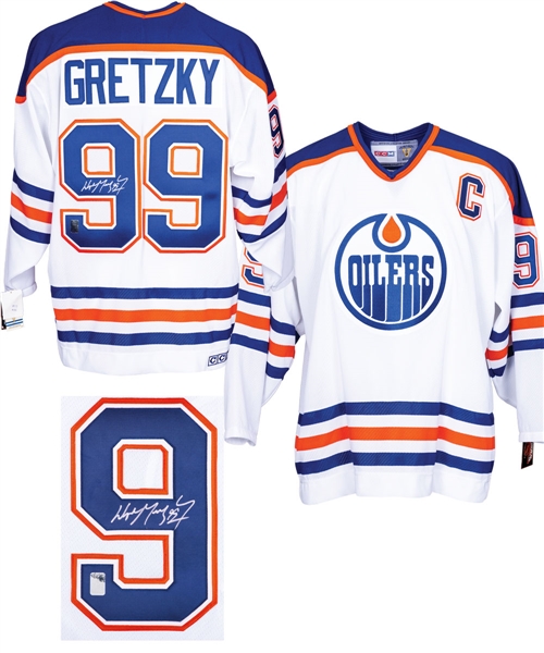 Wayne Gretzky Signed Edmonton Oilers Captains Jersey from WGA