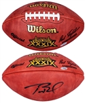 Tom Brady Signed 2005 Super Bowl XXXIX Football - TriStar Authenticated