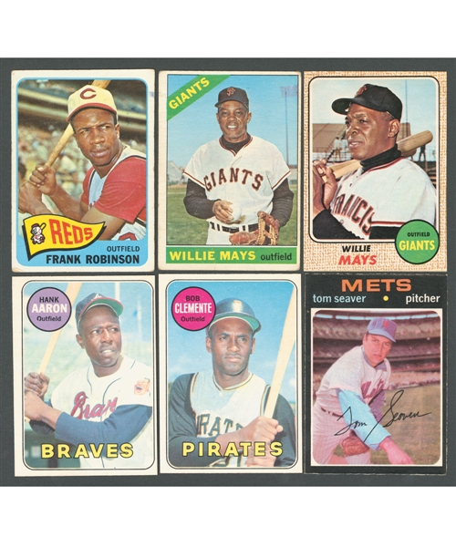 1965 to 1980 O-Pee-Chee Baseball Card Collection of 2100+ with Numerous Stars and Semi-Stars