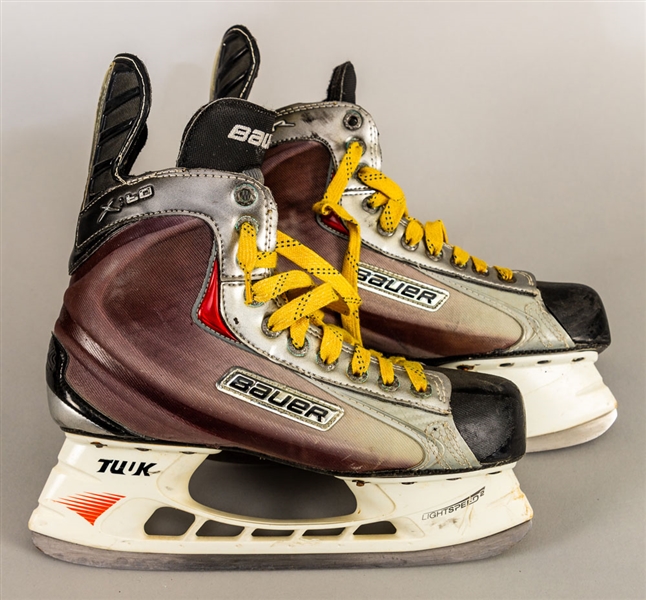 Marc Savard’s 2008-09 Boston Bruins Bauer Vapor Game-Used Skates