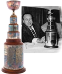 Hector "Toe" Blakes 1955-56 to 1968-69 Montreal Canadiens Stanley Cup Championship Trophy (19”) - Spectacular Vintage Trophy Commemorating His 8 Stanley Cup Wins as a Canadiens Coach! 