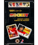 1990-91 O-Pee-Chee Premier Hockey Box (36 Unopened Packs) - Jaromir Jagr, Sergei Fedorov and Mike Modano Rookie Card Year 